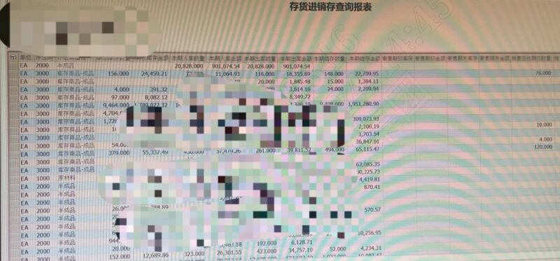 SAP进销存实时报表
可自己配置完成